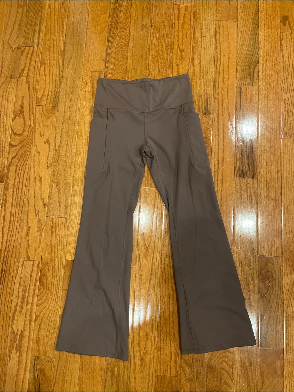 Avia Women's Tan Light Brown Flare Leg Leggings Size Medium